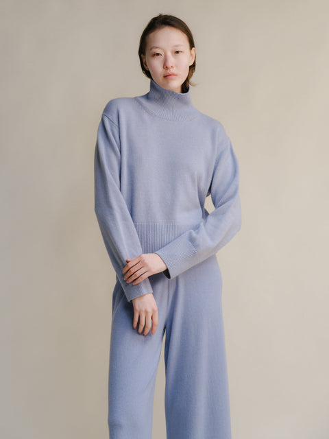 Cashmere Mix Turtleneck Sweater - Lèmme