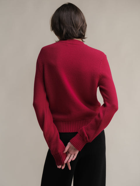 Pure Cashmere Crewneck Sweater - Lèmme
