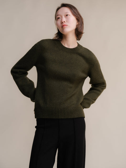 Pure Cashmere Crewneck Sweater - Lèmme