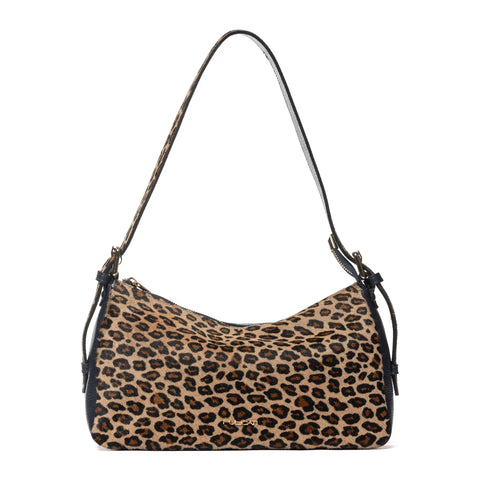 Tote Bag in Pony Hair & Pebbled Leather