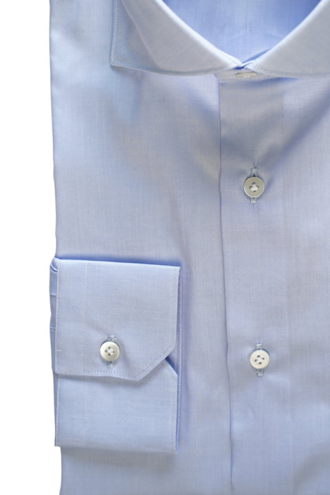 Azure Light Twill Shirt Cordone 1956