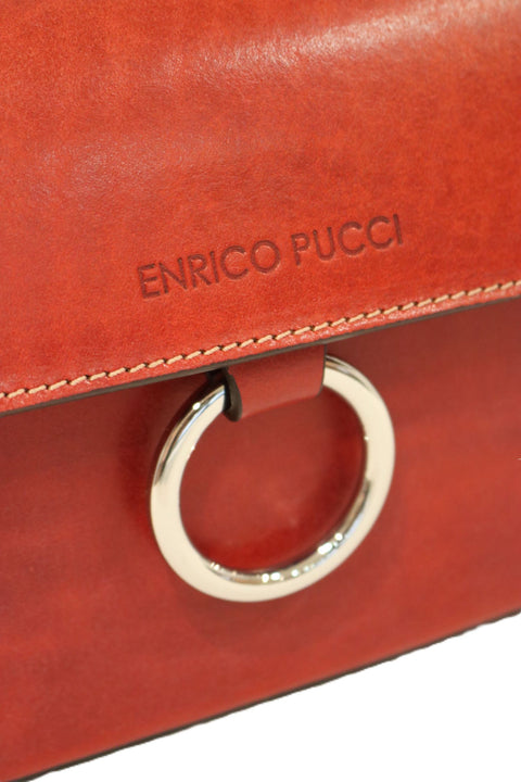 Tuscan Leather Shoulder Bag (Ring Magnetic Closure)