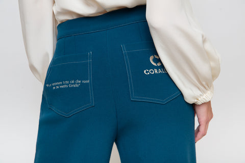 Trouser - Blue Corallo Sartoria