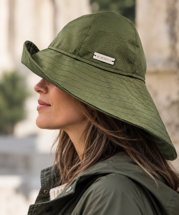 Nuala Waterproof Hat – Green