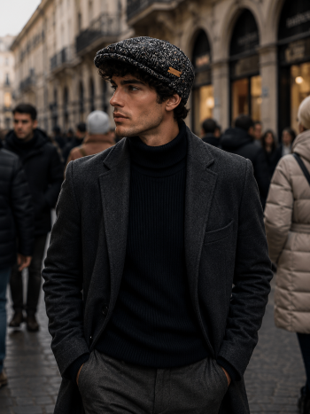 Tweedy Flat Hat