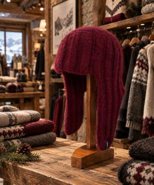 Bessie Alpaca Winter Hat – Magenta