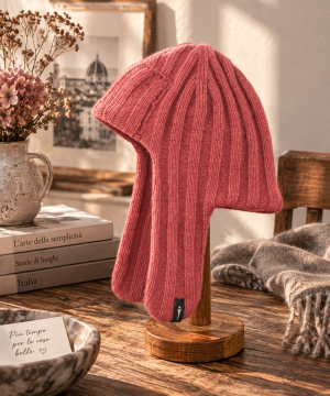 Bessie Alpaca Winter Hat – Rose