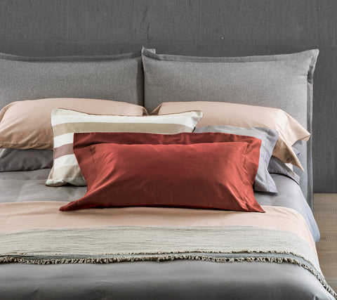 Satin Elegance Sheet Set: Flat Sheet + Fitted Sheet + Pillowcase