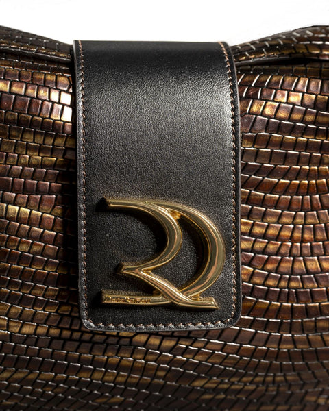 Virginia embossed leather handbag – Special Edition