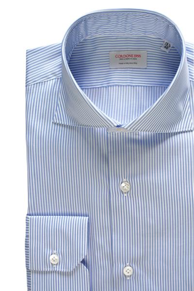 Fine Stripe Popeline shirt Cordone 1956