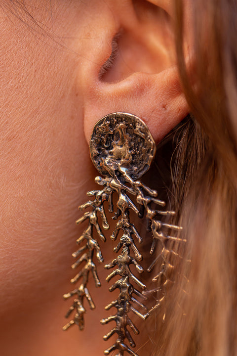 Earrings - Mimosa Axum Monili