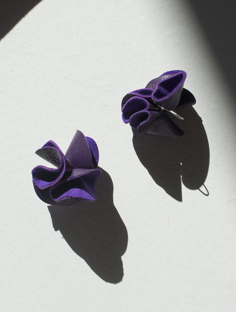 Earrings - Chiffon Bougainvillea Lidia Mallia