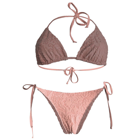Bikini Bottom - Teen Liquid Flower Peony Edelvissa