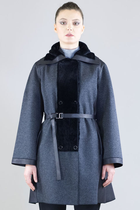 Coat - Art. Cashdouble col. Venere Marester