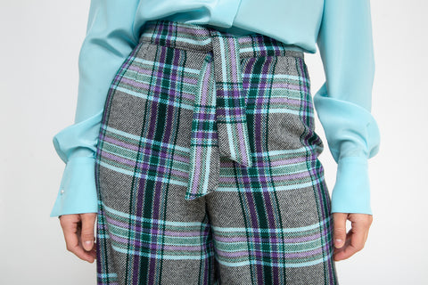 Trouser - Tartan Corallo Sartoria