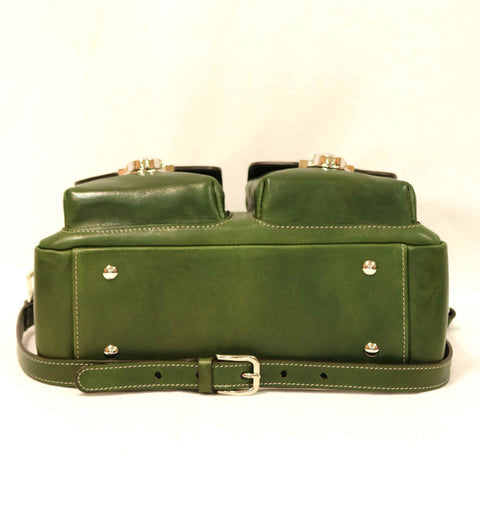 Tuscan Leather Two-Handle Shopper (Zip Closure)