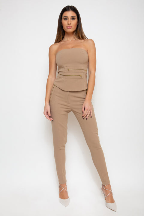 Trouser - Cigarette Corallo Sartoria