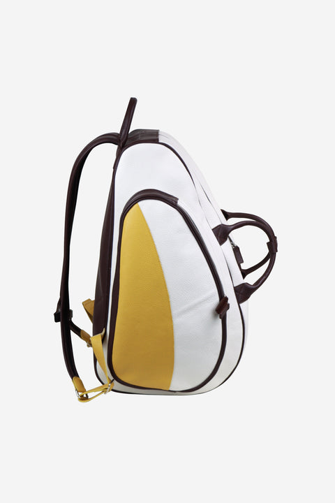 Wide Padel Backpack - Art. Biancogiallotestamoro Terrida