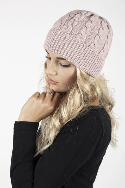 Treccia-R | Cashmere-Blend Beanie