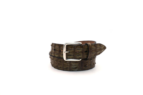 SCHIENA COCCODRILLO - VERDE MILITARE Fausto Colato