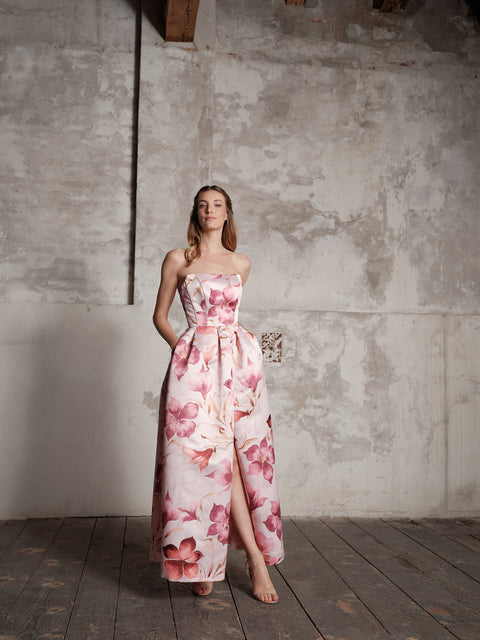 Dress - Mikado Pink Roberta Longo