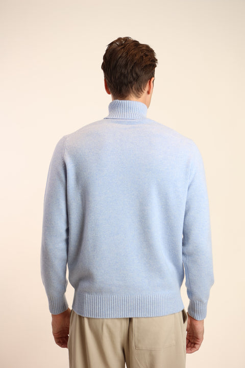Neck - Sweater - Double cashmere thread Altex Cashmere