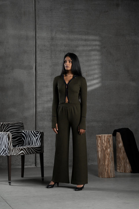 Trousers - Palace Green Giulia Brasson