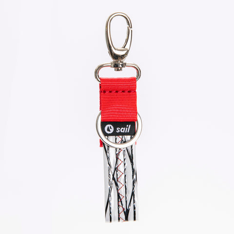 KeyRing - Chio Red & laminate Bolina Sail