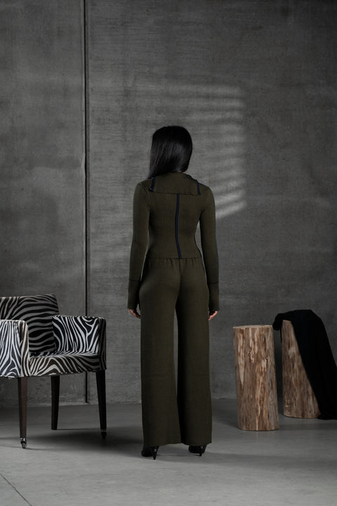 Trousers - Palace Green Giulia Brasson