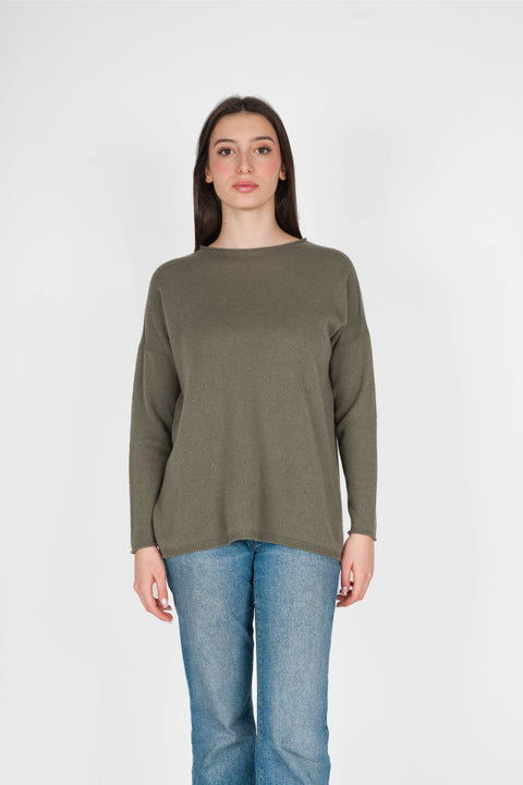 WOMEN ONESIZE PULLOVER - Art. 10168G Riviera Cashmere