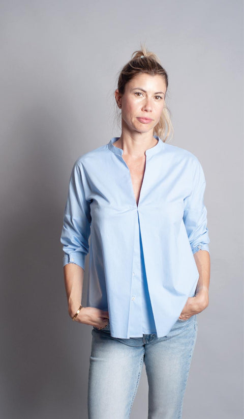 Ispa – Oversized Cotton Shirt – Casual Fit
