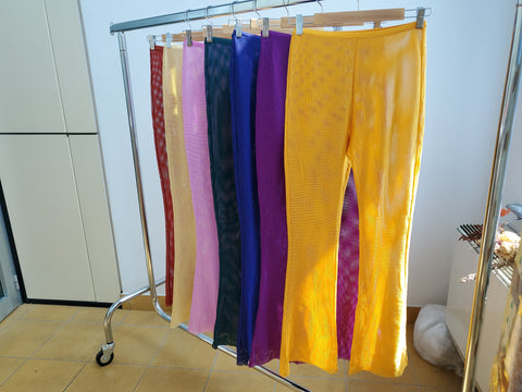 Trousers - 70s Pants Sparking Net Edelvissa