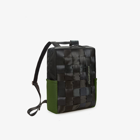 Backpack - Black-Green 959NINEFIVENINE