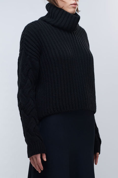 Turtleneck - Braided Sleeves Confezioni Giovi