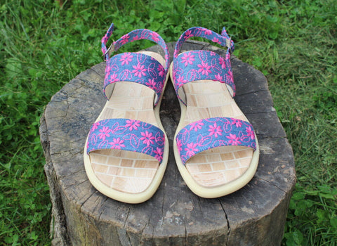 Sandals - Argilla Flowers Raw Clays