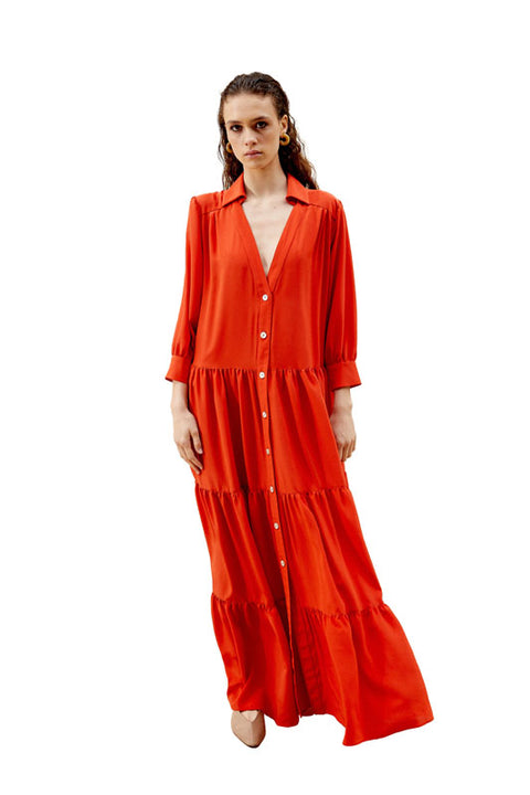 Dress - Alice Maxi Summer Seta Caftanii