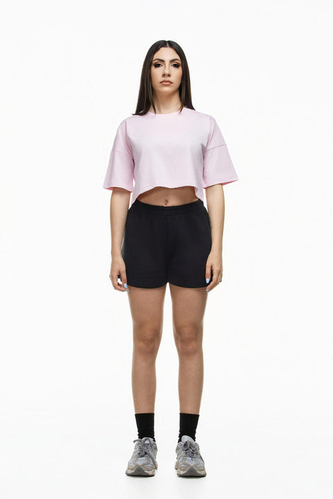 Cotton Sweatshirt Shorts - LD409