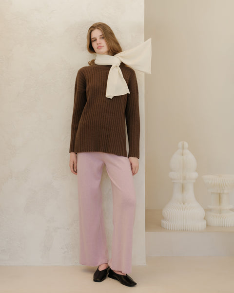 Cashmere Mix Jabot - Lèmme