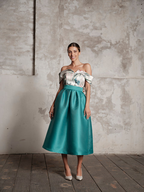 Top - Mikado Green Roberta Longo