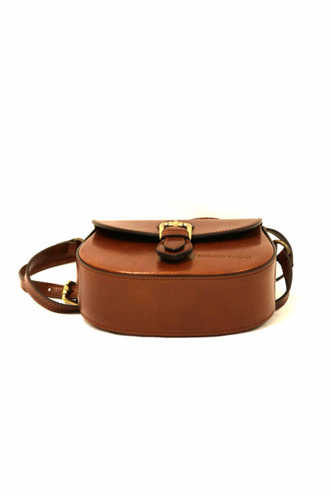 Tuscan Leather Shoulder Bag (Magnetic Buckle Closure)