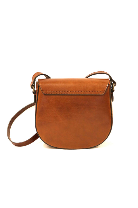 Tuscan Leather Shoulder Bag (Magnetic Buckle Closure)