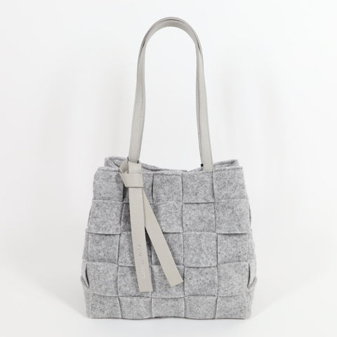 Felt handwoven bag ALMA TONUTTI