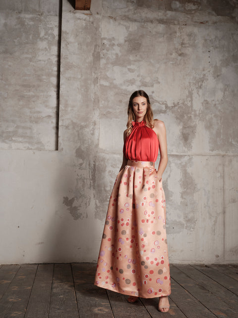 Top - Interwoven Red Roberta Longo