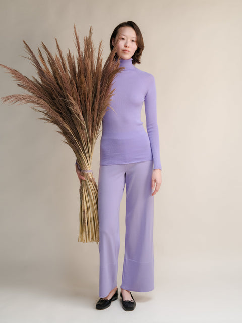 Extra Fine Merino Wide-Leg Trousers - Lèmme