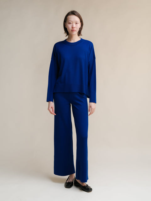 Extra Fine Merino Wide-Leg Trousers - Lèmme