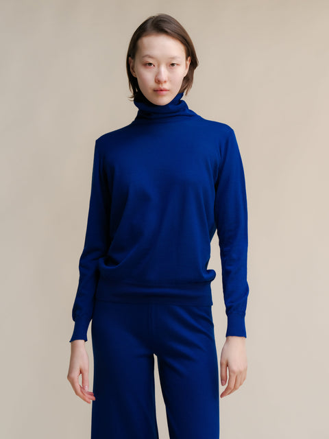 Extra Fine Merino Wool Turtleneck Sweater - Lèmme