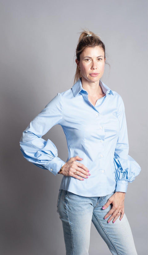 Mancon – Women's Classic Cotton Shirt – Tailored Fit