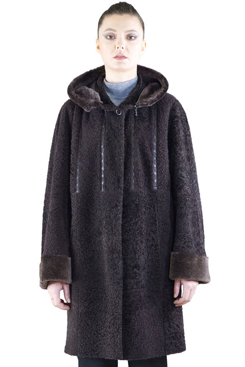 Coat - Art. Astra col. Coffee Marester
