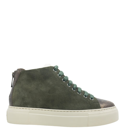 Shoes - Atena Up Crack Olive Calzaturificio Emmegiemme