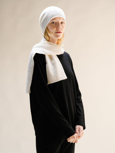 Cashmere Mix Jabot - Lèmme